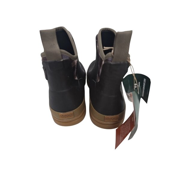 Muck Boots Women's Originals Waterproof Rubber Ankle Boot OAW9PLD Plaid Brown 6M - Picture 7 of 10